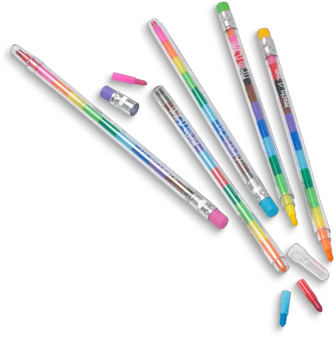 Ooly Interchangeable Crayons Crayon Pens Png Crayons Png