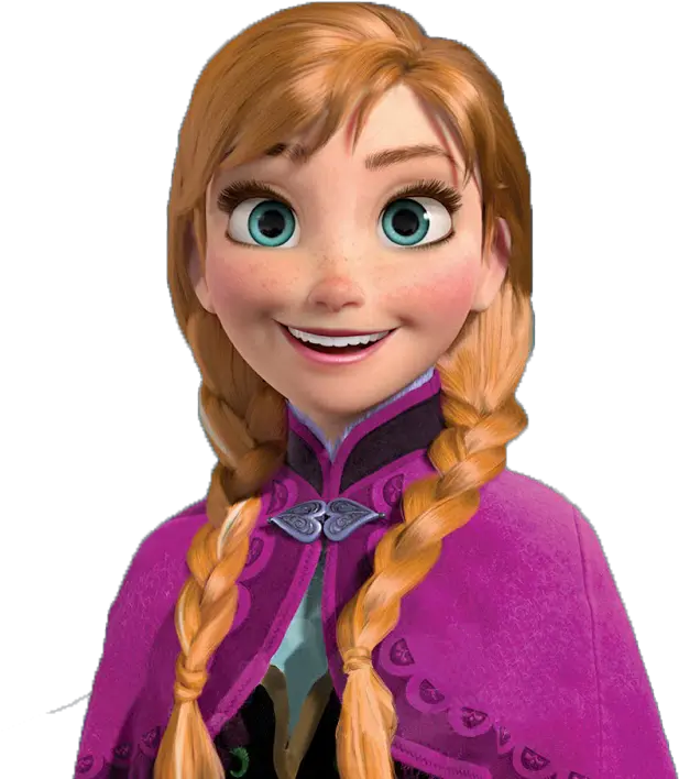 Anna Frozen Png Image Anna Frozen Face Anna Frozen Png