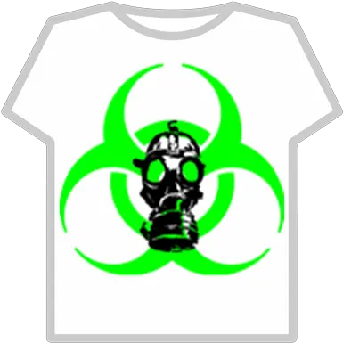 Biohazard Logo Roblox Green Gas Mask Png Bio Hazard Logo