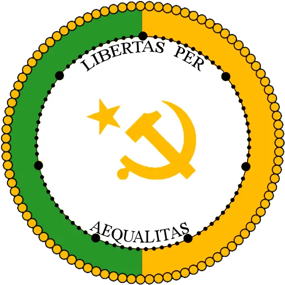 Seal Of The Peopleu0027s Republic Catharinia Communist We Are Open For Appointments Png Dotted Border Png