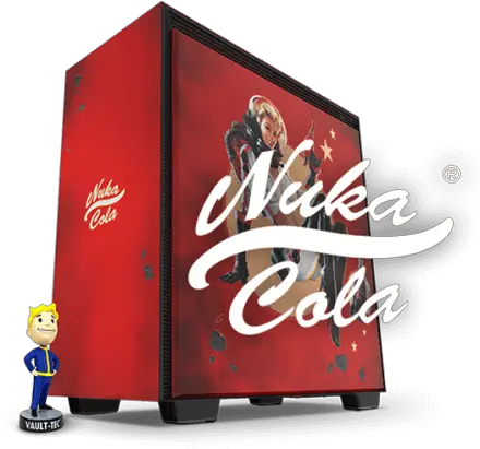 Nzxt Bld Gaming Pcs Made Simple Fictional Character Png Nuka Cola Logo