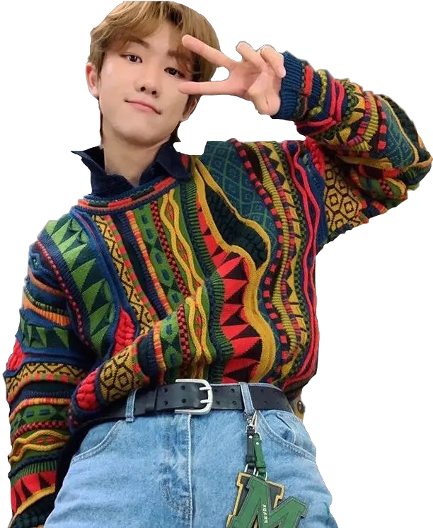 Xuminghao The8 Svt Sticker Long Sleeve Png Seventeen Transparent