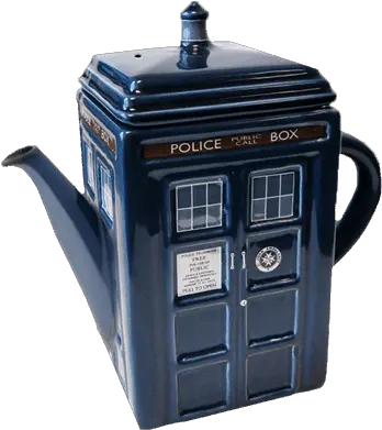 Doctor Who Tardis Teapot Doctor Who Ceramic Tardis Teapot Png Tardis Png