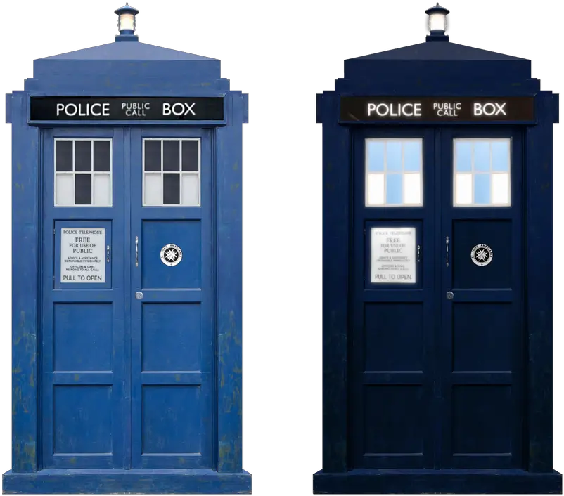 Doctor Who Tardis Windows Doctor Who Tardis Front View Png Tardis Transparent Background