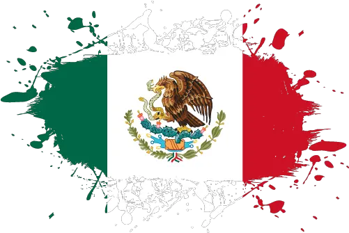 Vector Country Flag Of Mexico Ink Splat Vector World Flags Vector Pakistan Flag Png Mexico Flag Png