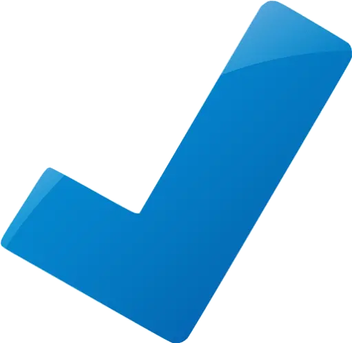 Web 2 Blue Check Mark Icon Check Icon Color Blue Png Check Mark Icon Transparent Background