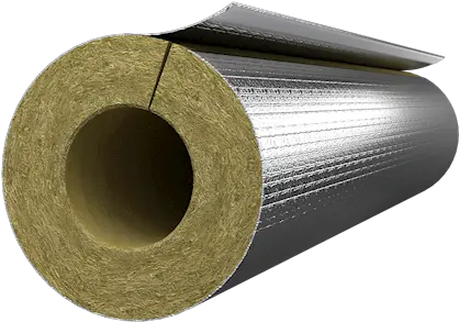 Rocklap Hu0026v Pipe Sections Rockwool Heating Pipe Shell 800 Png Pipe Png