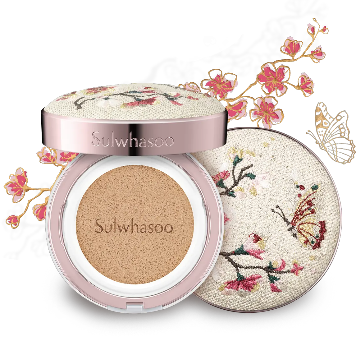 Perfecting Cushion 2020 Spring Collection Make Up Sulwhasoo Perfecting Cushion Spring 2020 Png Glowing Cross Png