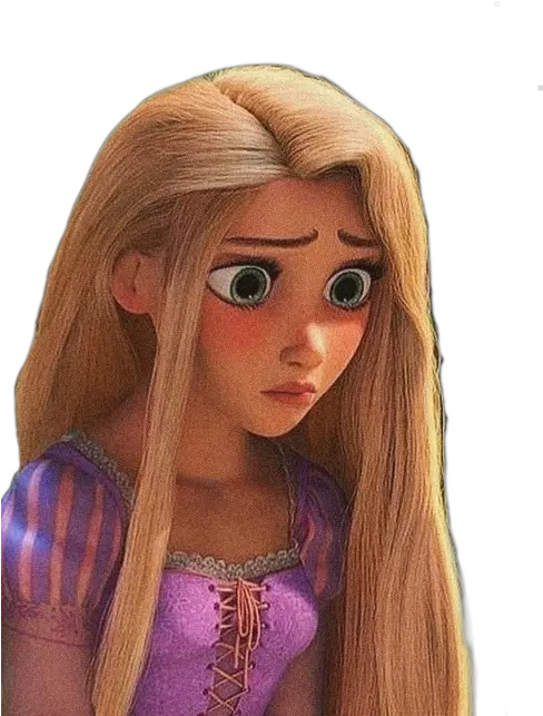 Rapunzel Disney Tangled Sad Rapunzel Disney Png Rapunzel Transparent