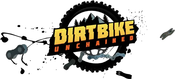 Dirt Bike Unchained Discover The Mobile Racing Game Dirt Bike Unchained Logo Png Victory Motorcycles Logo