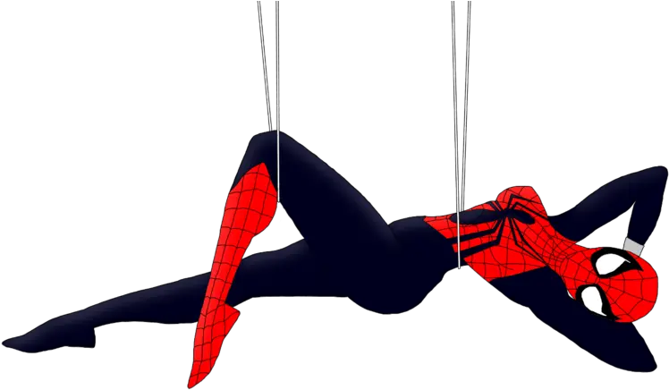 Download Hd Spider Hanging Png Banner Free Hand Spider Girl Png Hanging Spider Png