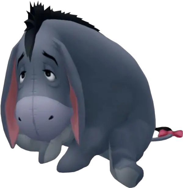 Eeyore Png Photos Mart Eeyore Kingdom Hearts Eeyore Transparent