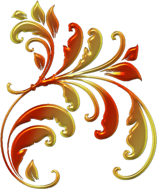 Gold Flourish Png Clipart Art Design Psd Flourish Png