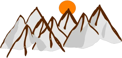 Rocky Mountain Clipart Range Of Mountains Clipart Png Mountain Clipart Transparent Background