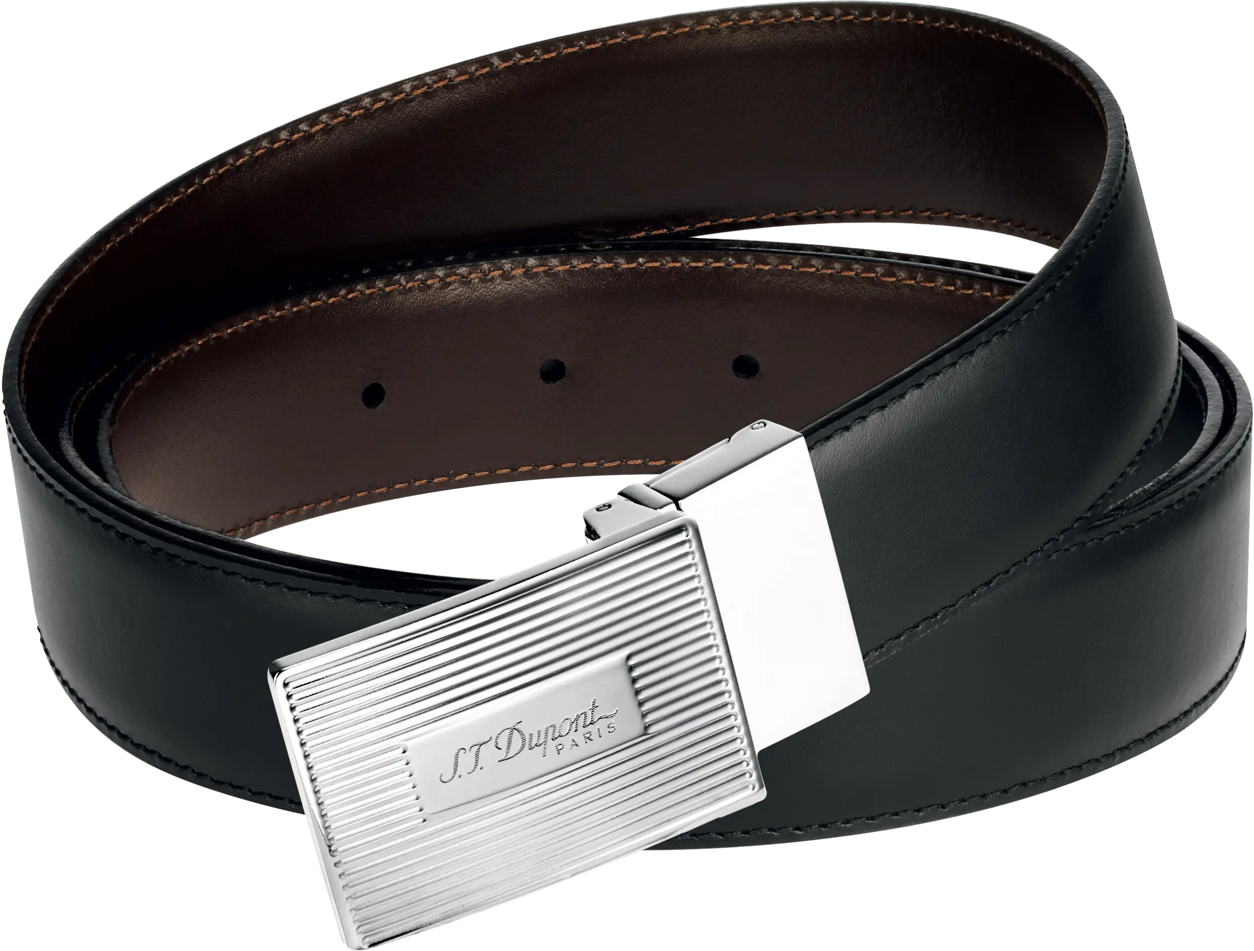 Auto Reversible Buckle Business Belt 30 Png