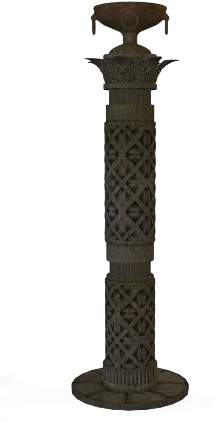 Download Column Mythical Figure Stone Column Png Pillar Png