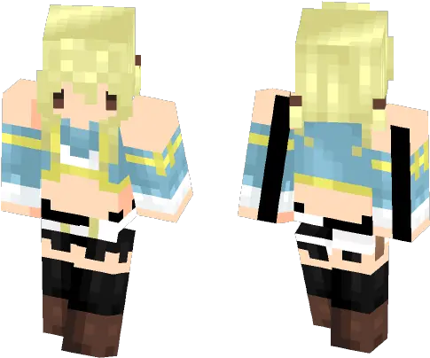 Download Lucy Heartfilia Fairy Tail Minecraft Skin For Minecraft Eye Patch Skin Png Lucy Heartfilia Transparent