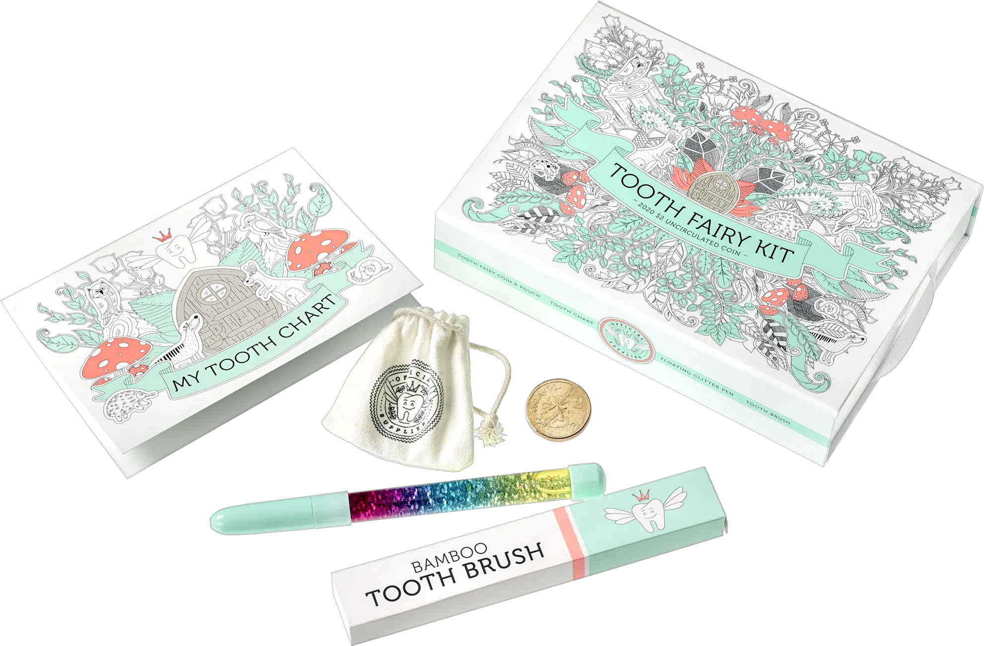 2020 Tooth Fairy Kit 2 Mint Coin 2020 Tooth Fairy Coin And Kit Png Tooth Fairy Png