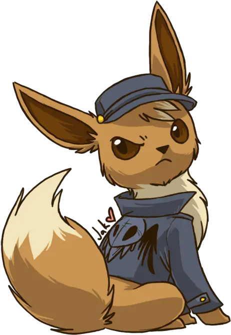 Gangsta Eevee Gangster Eevee Png Eevee Png