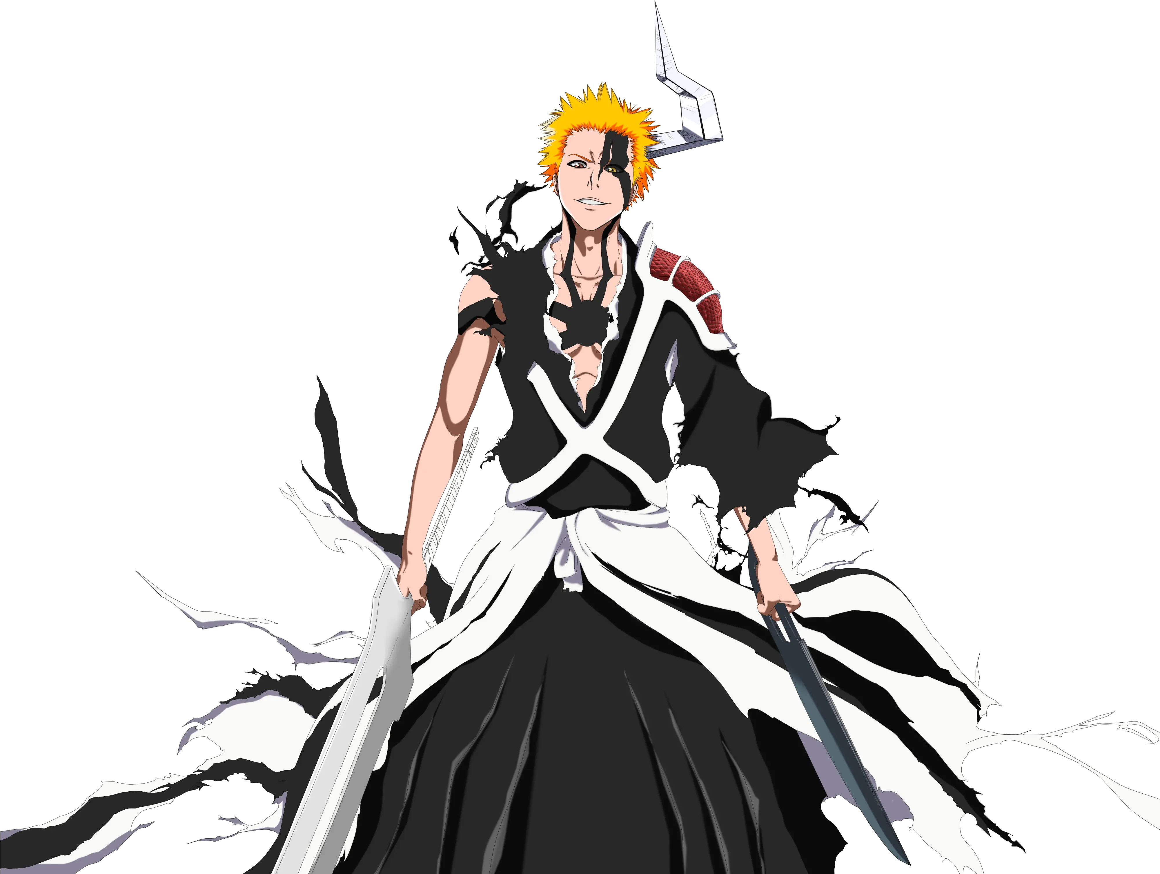 Bleach 4k Ultra Hd Wallpaper Background Image 4000x3109 Ichigo Kurosaki Final Form Png Bleach Transparent Background