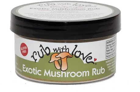 Exotic Mushroom Rub Tom Douglas Monarch Mushroom Rub Png Mushroom Transparent Background