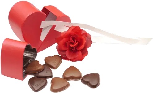 Download Small Red Heart Which Opens Heart Png Image With Chocolate Small Heart Png