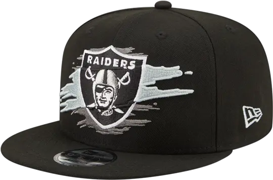 Las Vegas Raiders Logo Tear 9fifty Snapback 9fifty New Era Raiders Cap Png Raiders Icon