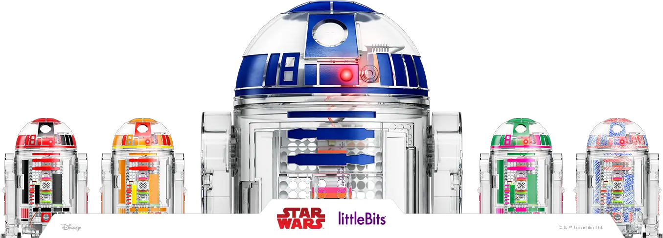 Littlebits Create And Customise Your Own Star Wars Droid R2d2 Robot Kit Little Bits Png R2d2 Png