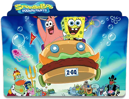 The Spongebob Movie Folder Icon Designbust Spongebob Squarepants Movie 2004 Png Icons Folder Icon