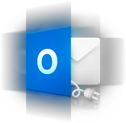 Download Outlook Chat Plugin To Easily Send Large Files Vertical Png Outlook Envelope Icon