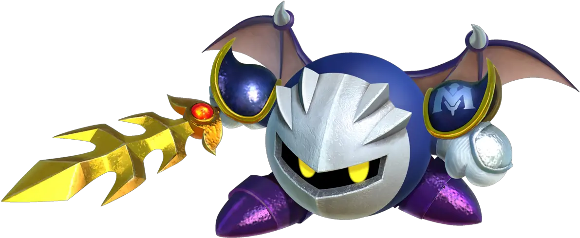 Meta Knight Smashwiki The Super Smash Bros Wiki Kirby Star Allies Meta Knight Png Kirby Face Png