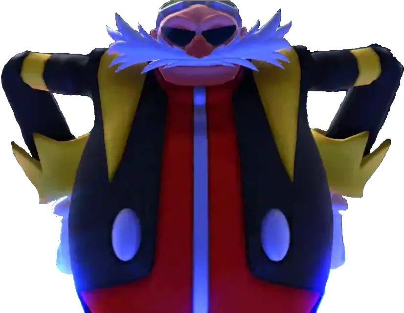 Download Eggman Nega Pose Fictional Character Png Eggman Png