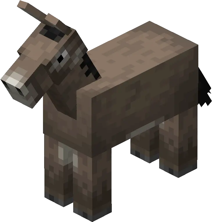 Donkey Minecraft Donkey Png Donkey Png