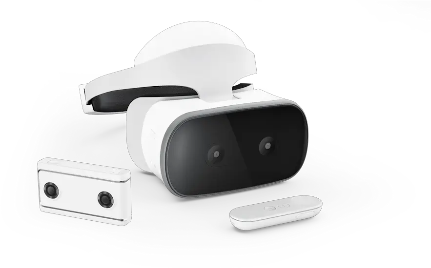Get Lost In A Mirage With The Wireless Lenovo Solo Vr Lenovo Mirage Solo Png Vr Headset Png