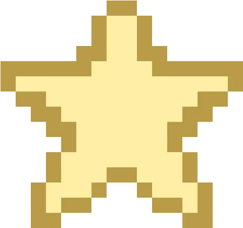 Pixel Star Icon In Office L Style Star Pixel Art Png 16 X 16 Pixel Icon