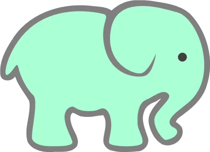Download Free Png How To Set Use Green Baby Draw A Small Elephant Elephant Clipart Transparent Background