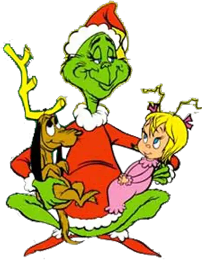 Download 2vynvaa Grinch Loves Christmas Full Size Png Grinch Max Cindy Lou Grinch Png