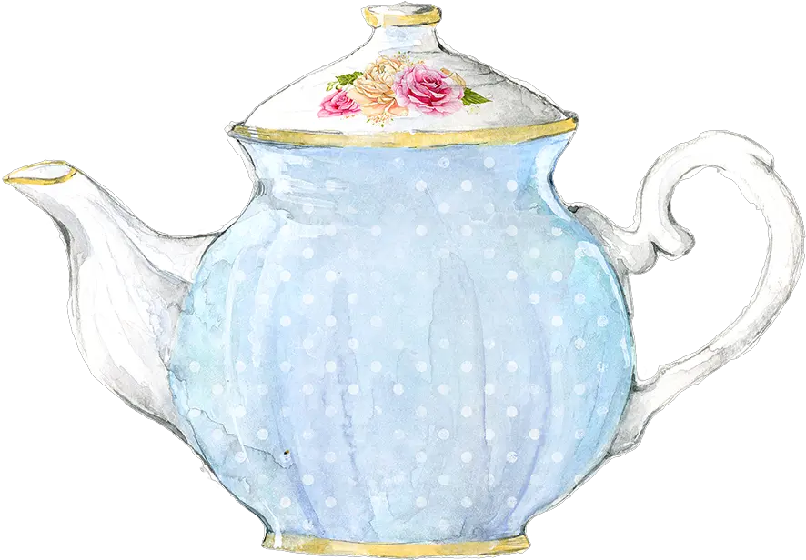 Download Hd Watercolor Teapot Png Teapot Watercolor Png Teapot Png