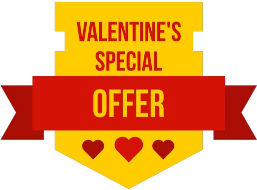 Valentine Icon Of Flat Style Valentine Day Special Offer Png Offer Png