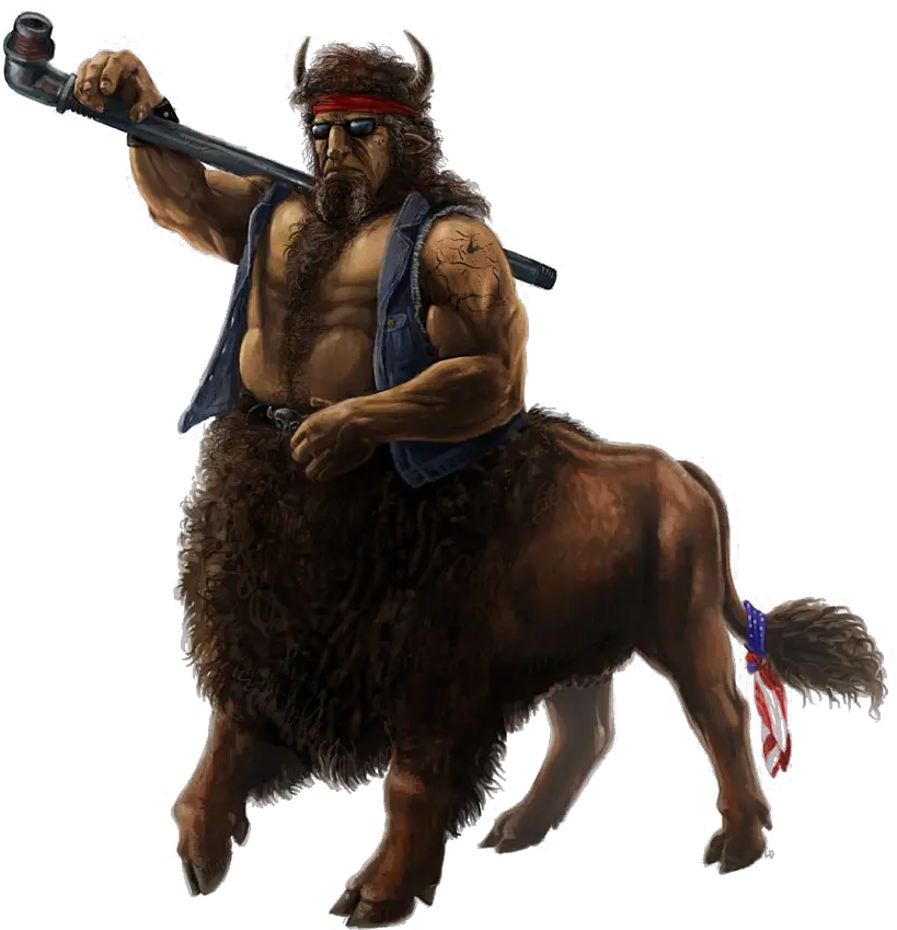 Centaur Png Images Hd Bison Centaur Centaur Png