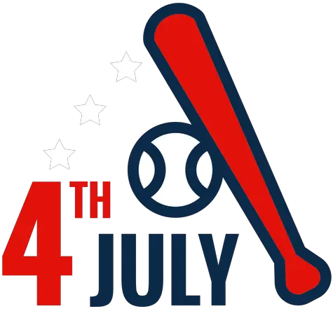 4th July Baseball Bat Icon Transparent Png U0026 Svg Vector File 4 De Julio Png July Png