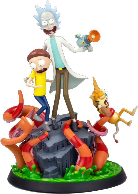 Rick And Morty Statue Rick And Morty Statue Png Rick Transparent
