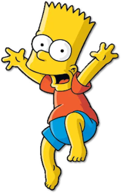 Download Free Png Image Bartgangsterpsd4202png Bart Simpson Happy Bart Png