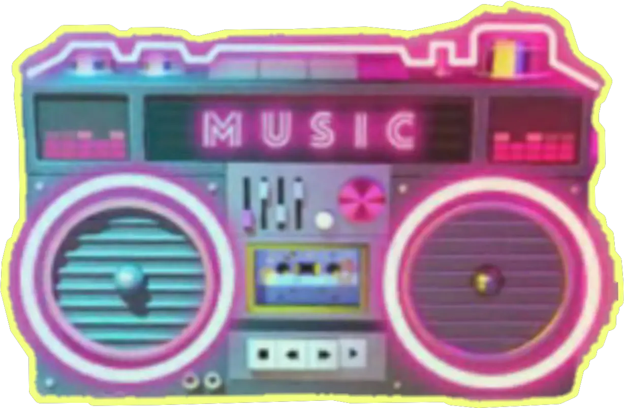 Boombox Png Transparent Cartoon Transparent 90s Boombox Png Boombox Png