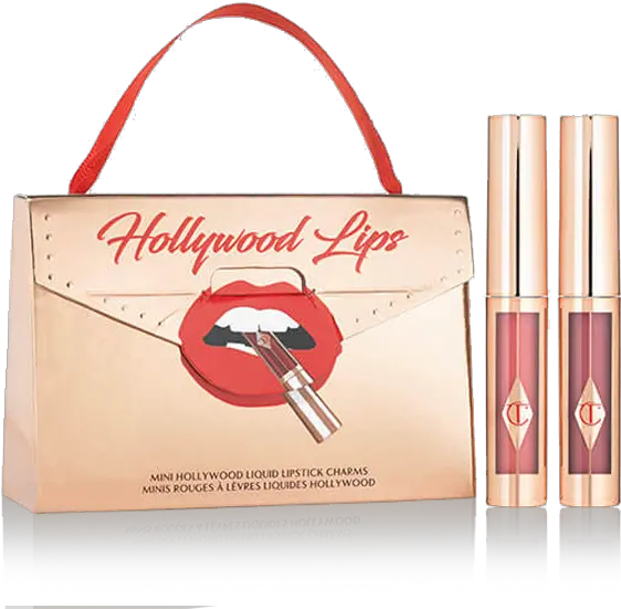 Charlotte Tilbury Mini Lipstick Charms Hollywood Lips Charlotte Tilbury Hollywood Lips Set Png Lip Print Png