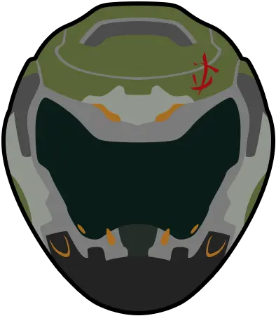 Doom Slayer Helmet Helmet Doom Slayer Symbol Png Doom Icon Png