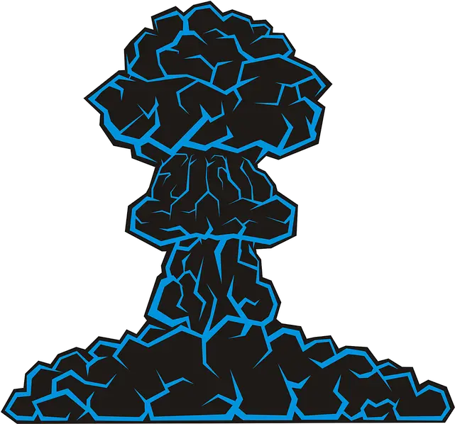 Hiroshima Mushroom Cloud Atomic Mushroom Cloud Clip Art Png Nuke Explosion Png