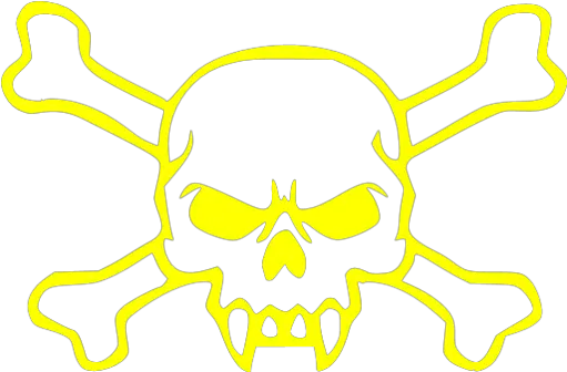 Yellow Skull 60 Icon Free Yellow Skull Icons Triple Threat Skull Logo Png Vampire Skull Icon