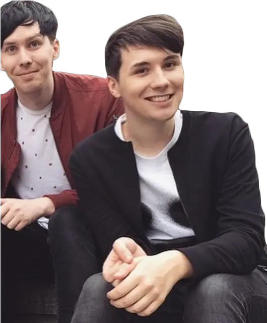 Dan And Phil Hd Posted Sitting Png Dan Howell Png