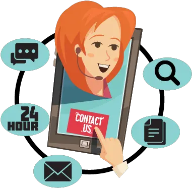 Call Center And Virtual Assistants U2013 1 Link Exchange Female Icon Virtual Assistant Png Contact Center Icon